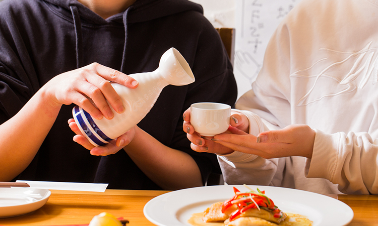 仕事帰りのちょい飲みに